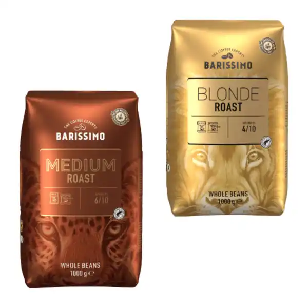 Bild 1 von BARISSIMO Kaffee ganze Bohnen 1kg