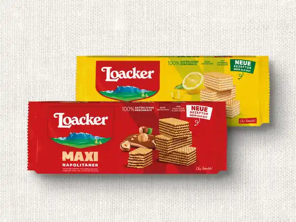 Bild 1 von Loacker Maxi Waffeln,  200 g