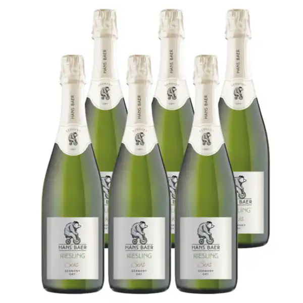 Bild 1 von Riesling Dry Sekt, 6 Flaschen à 0,75 l