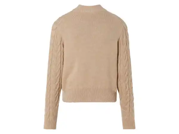 Bild 3 von esmara® Damen Grobstick-Pullover mit Stehkragen