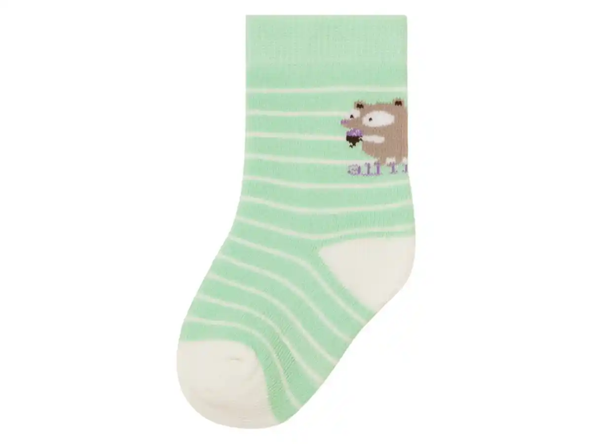 Bild 3 von lupilu® Kleinkinder Thermosocken, 2 Paar, aus weichem Vollplüsch