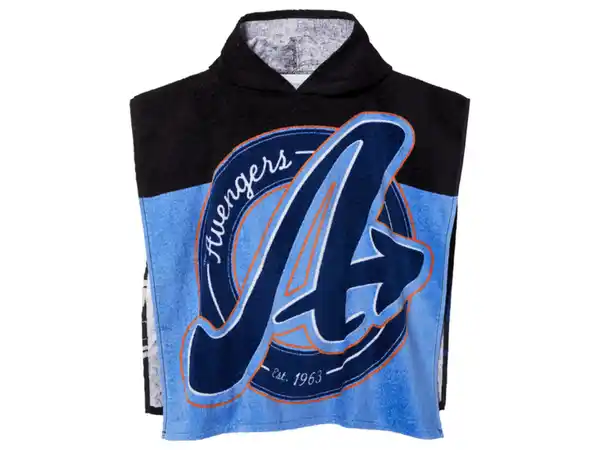 Bild 1 von Kinder Badeponcho mit Kapuze, 60 x 120 cm