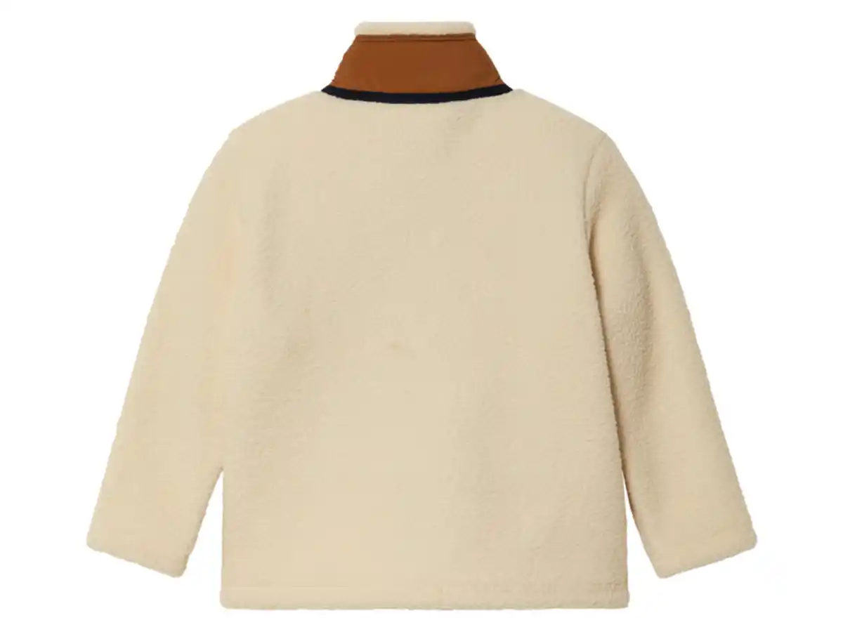 Bild 3 von lupilu® Kleinkinder Fleecejacke aus weichem Lammfellimitat