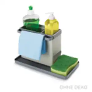 Metaltex Spülbecken Organizer 24x13x14 cm ABS anthrazit