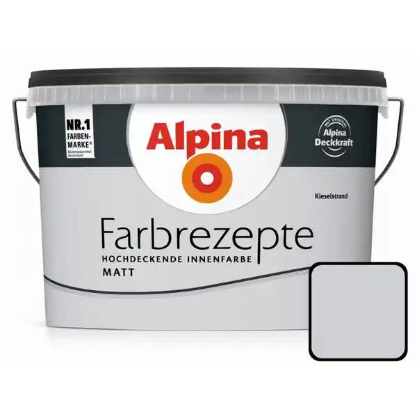 Bild 1 von Alpina Farbrezepte Kieselstrand matt 2,5L