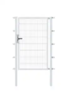 Alberts Stabgitter-Einzeltor Flexo 100 x 100 cm Typ 6/5/6 feuerverzinkt