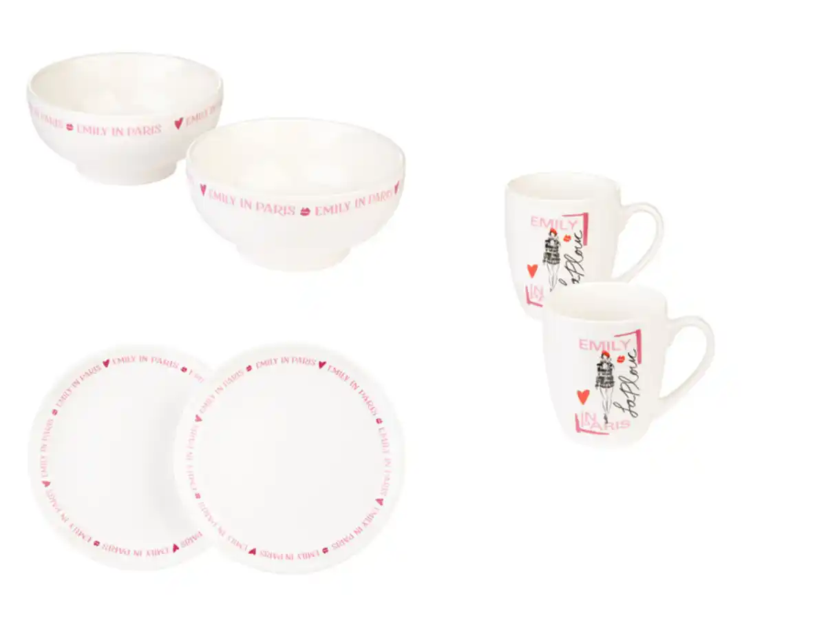 Bild 1 von Schüssel / Tassen / Teller 2er Set, Emily in Paris