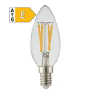 KODi Basic Filament Kerze E14 6,5W