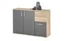 Bild 1 von Kommode BC 1040, Viking Eiche-Nachbildung/grau, 120 x 84 cm