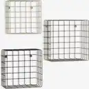 Bild 1 von Wandregal STENUM sand/terrakotta/braun 3Stk/Pck