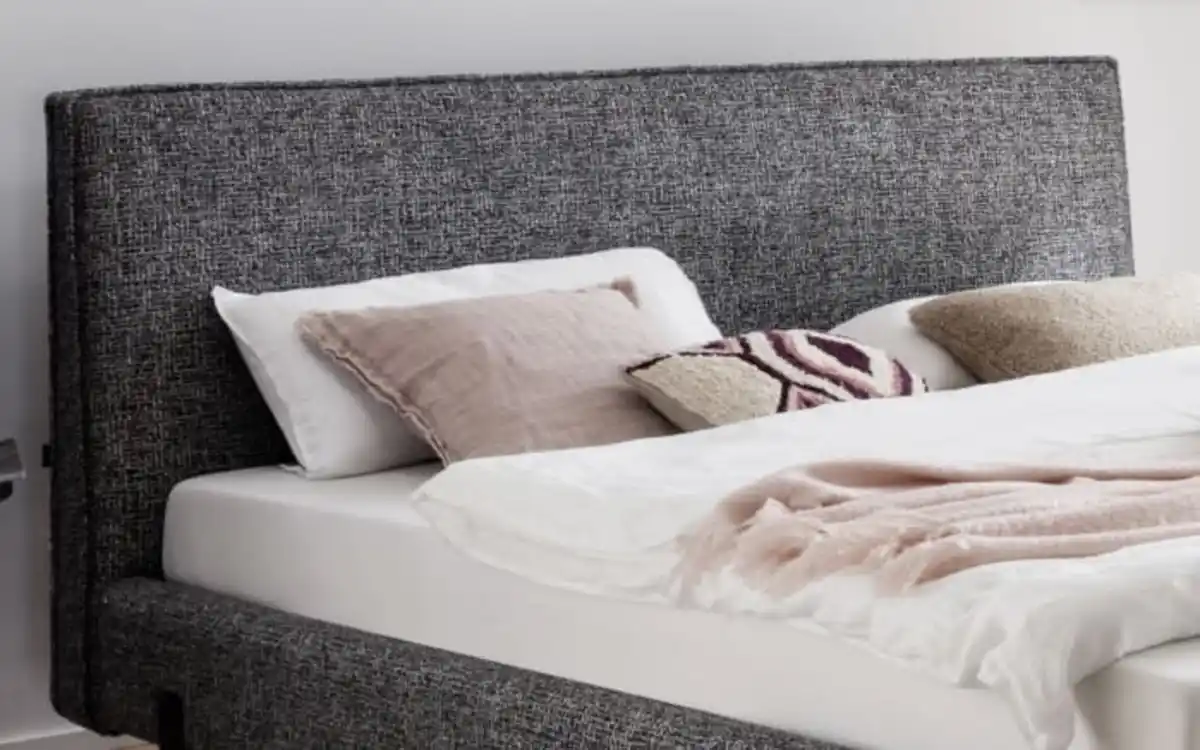 Bild 4 von Polsterbett La Gomera, schwarz/weiß melliert, Liegefläche ca. 180 x 200 cm