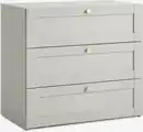 Bild 1 von KOM FRAMLEV 3 Schubladen grau