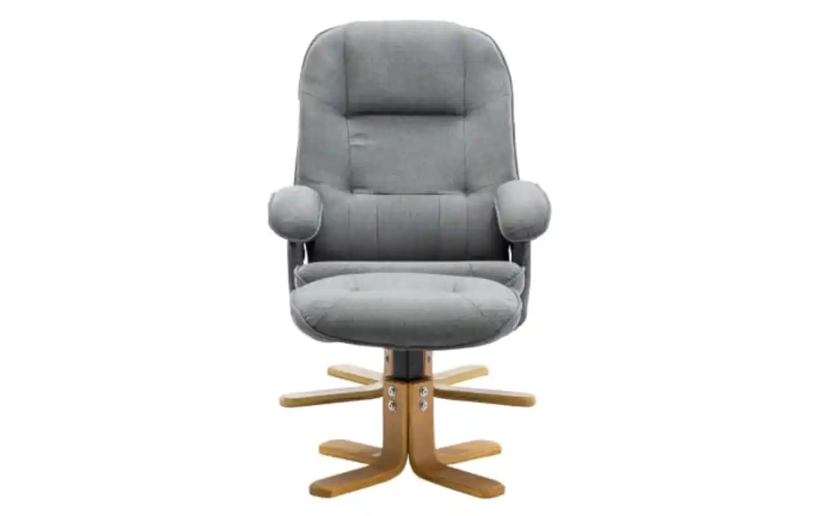 Bild 2 von HPI - Relaxsessel Peter, grau, inkl. Hocker