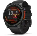 Bild 1 von fenix 8 (47mm) Smartwatch mit QuickFit-Silikon-Armband (22mm) schwarz/schiefergrau
