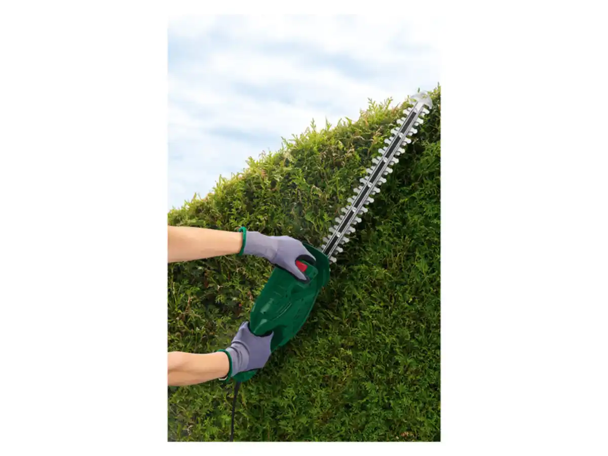 Bild 2 von PARKSIDE® Elektro-Heckenschere PHS 450 A1, Good, mit elektrischem Bremssystem