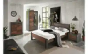 Schlafzimmer braun Maße (cm): B: 105 H: 60 Komplett-Schlafzimmer - Möbel Kraft