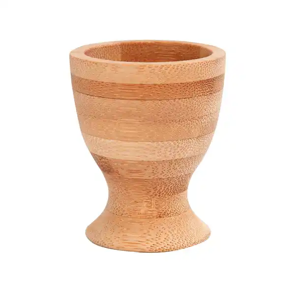 Bild 1 von Eierbecher aus Holz mit Füßchen 6 x 4,8 cm natur