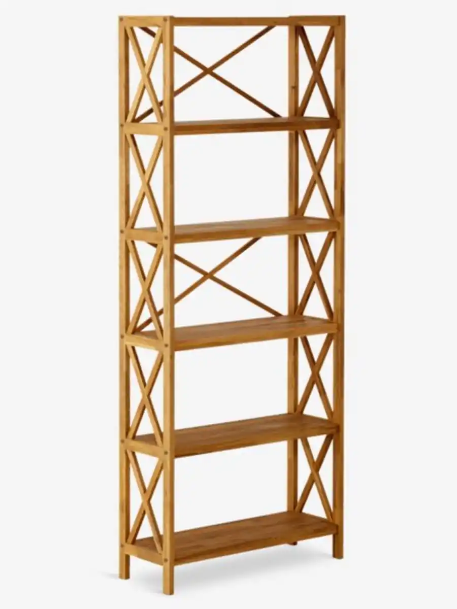 Bild 1 von Regal JANNERUP breit 6 Böden eichenfarben