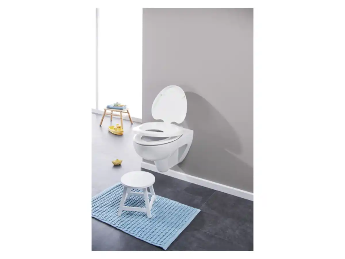 Bild 2 von LIVARNO home 2-in-1 Familien-WC-Sitz, mit Absenkautomatik
