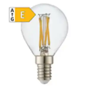 KODi basic Filament Miniglobe E14 4,2W