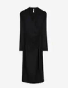 Damen Midikleid - Wickeloptik