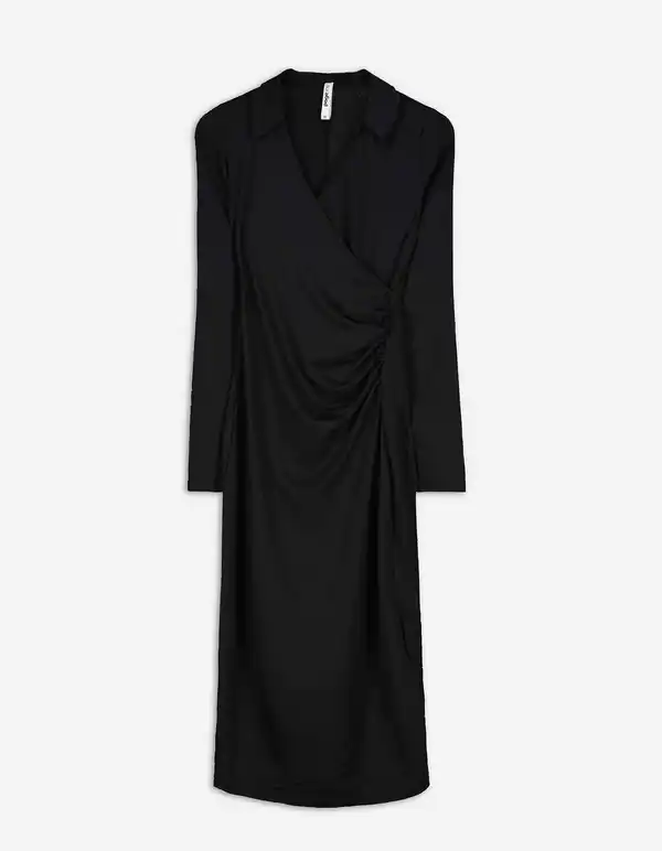Bild 1 von Damen Midikleid - Wickeloptik