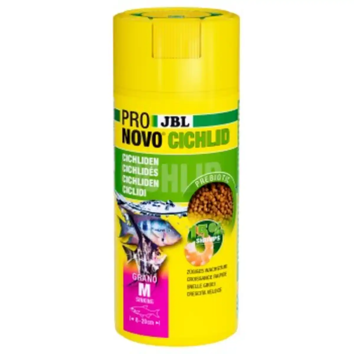 Bild 1 von JBL PRONOVO Cichlid Grano M 250 ml