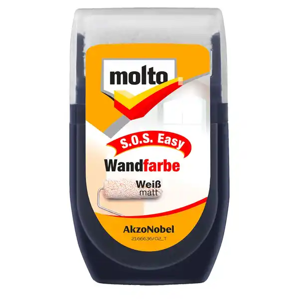 Bild 1 von MOLTO S.O.S.-Easy-Wandfarbe 30 ml