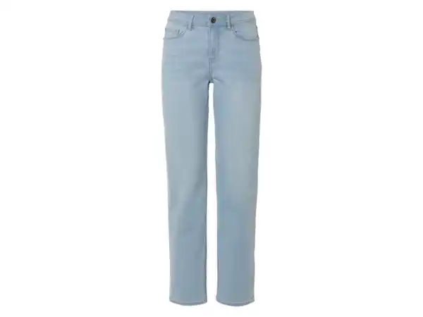 Bild 2 von esmara® Damen Jeans, Straight Fit, mit hoher Leibhöhe