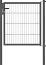 Bild 1 von Stabgitter-Einzeltor anthrazit, 1000 x 1000 mm, zum Einbetonieren