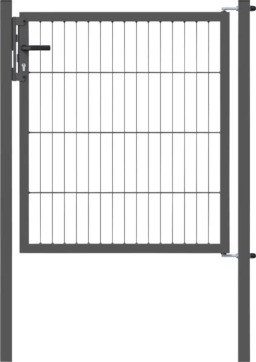 Bild 1 von Stabgitter-Einzeltor anthrazit, 1000 x 1000 mm, zum Einbetonieren