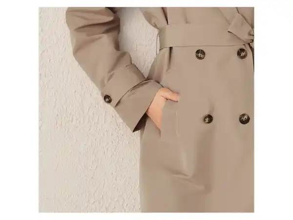 Bild 4 von esmara® Damen Trenchcoat, mit Bindegürtel