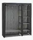 Bild 1 von Kleiderschrank DAMHUS 149x174 dunkelgrau