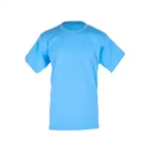 T-Shirt Kinder Vorder- oder Rückseite individuell bedruckbar, 100 % Baumwolle, Rundhals
