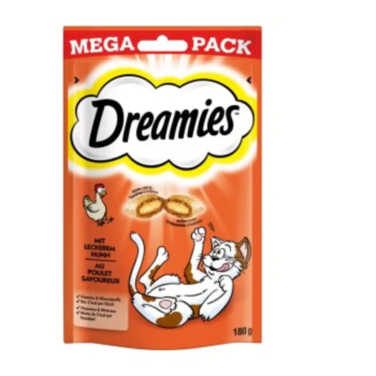 Bild 1 von Dreamies Mega Pack 180g Huhn