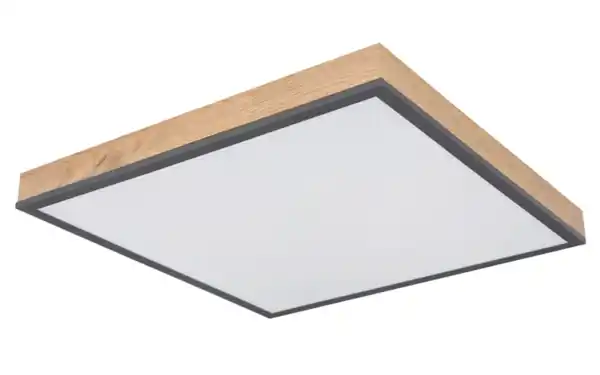 Bild 2 von LED-Deckenleuchte CCT Doro, holz/graphit, 45 cm