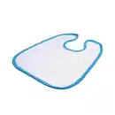 Bild 3 von Babylatz individuell bedruckbar aus Baumwolle mit Klettverschluss, gelb/rosa/blau
