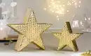 Bild 2 von Deko-Stern, gold, 12,7 cm
