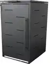 Bild 1 von Trendline Mülltonnenbox 67 x 81,5 x 116 cm, Metall