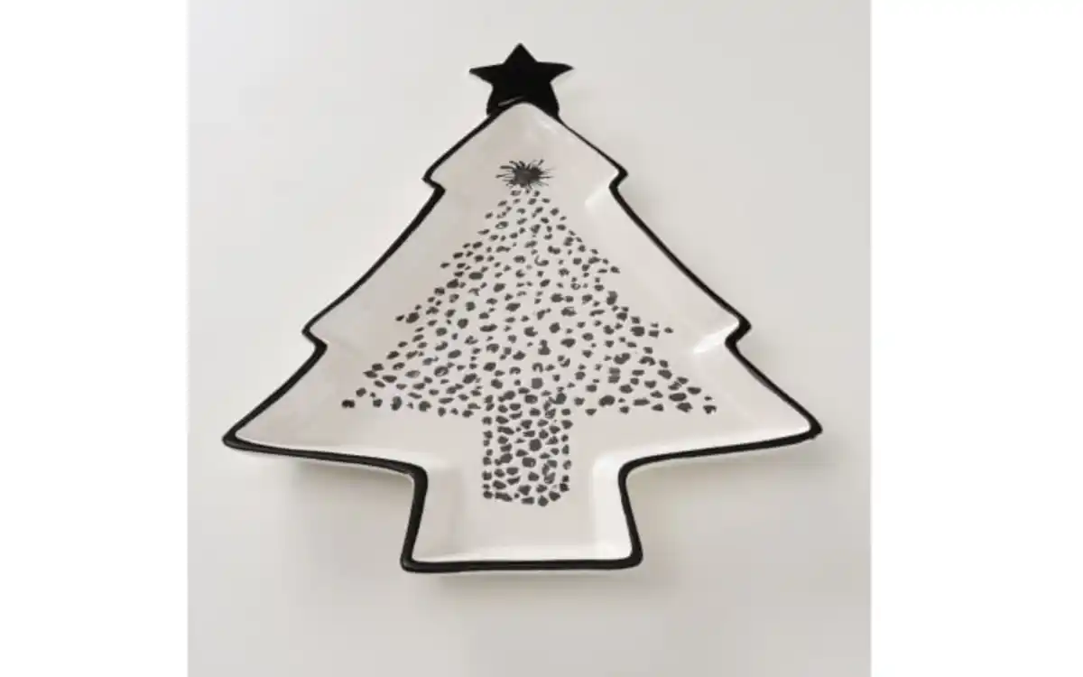 Bild 2 von Teller Madalyn, Dolomit Gestein, schwarz/weiß