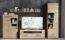 Bild 1 von Innostyle - Wohnwand Funny Plus, Artisan Eiche Nachbildung, inkl. Beleuchtung