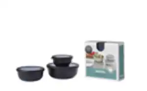 Multischüssel Set Cirqula in nordic black, 3-teilig