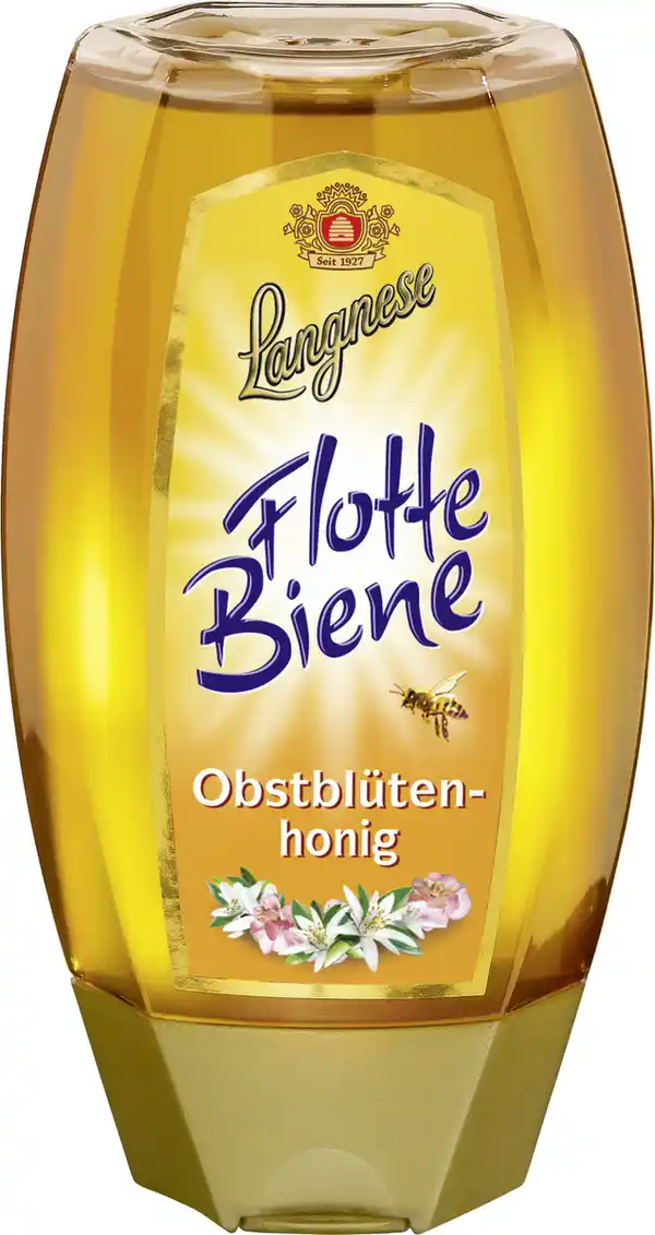 Bild 1 von Langnese Flotte Biene Obstblütenhonig 250G