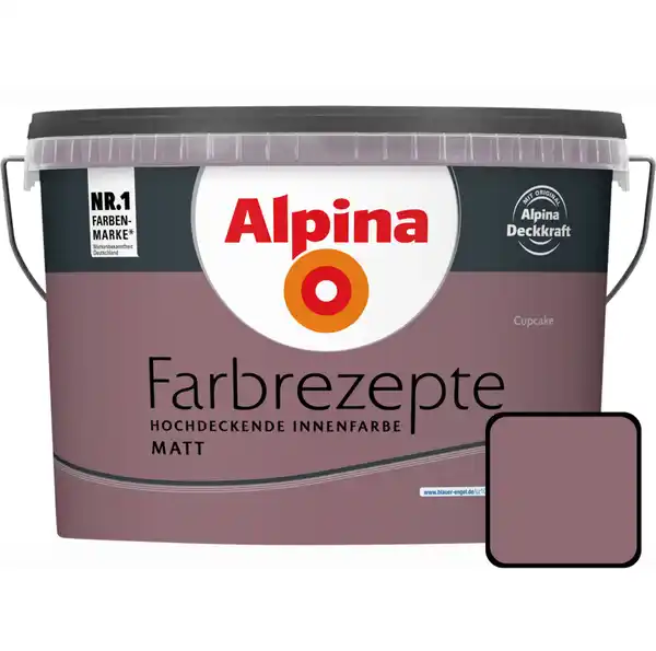 Bild 1 von Alpina Farbrezepte Cupcake matt 2,5 L