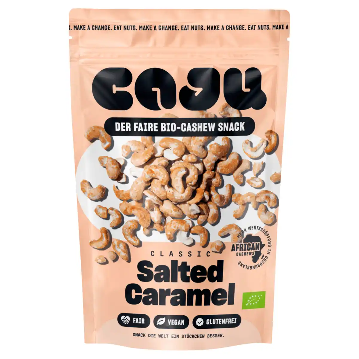 Bild 1 von Caju Bio Cashew Snack Salted Caramel 140g