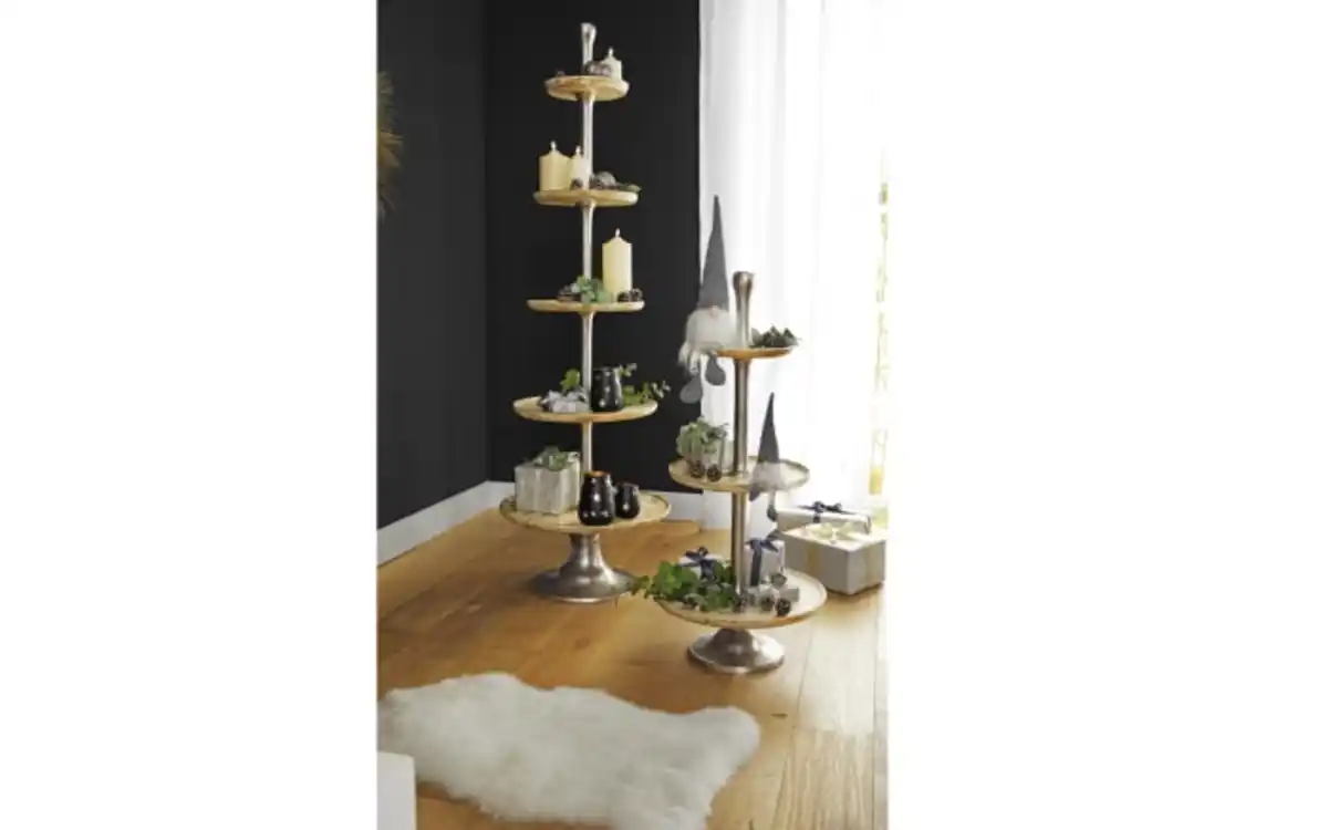 Bild 3 von Windlicht klein, schwarz mit silbernen Sternen, 10 cm