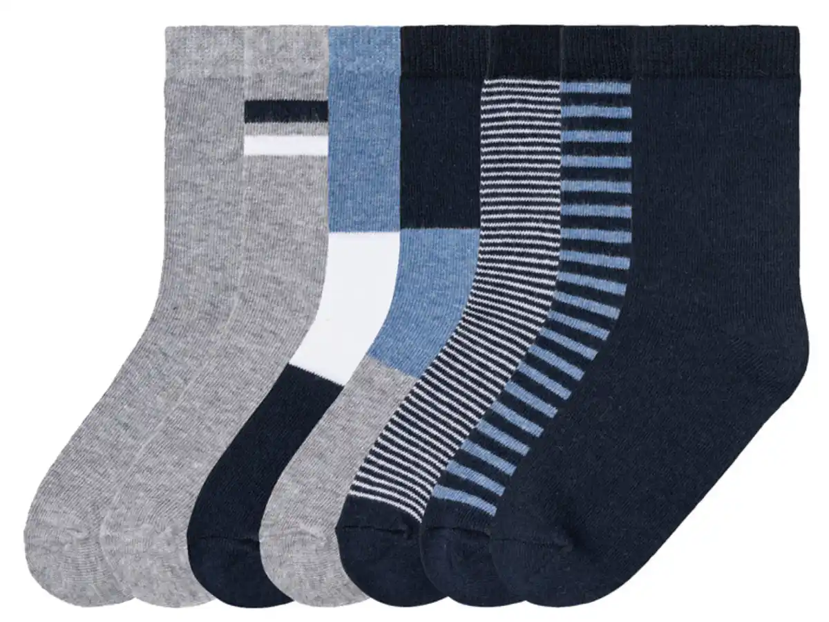 Bild 2 von pepperts!® Jungen Socken, hoher Bio-Baumwollanteil, 7 Paar