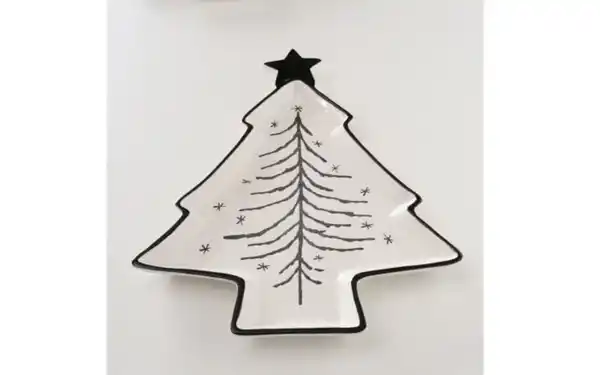 Bild 3 von Teller Madalyn, Dolomit Gestein, schwarz/weiß