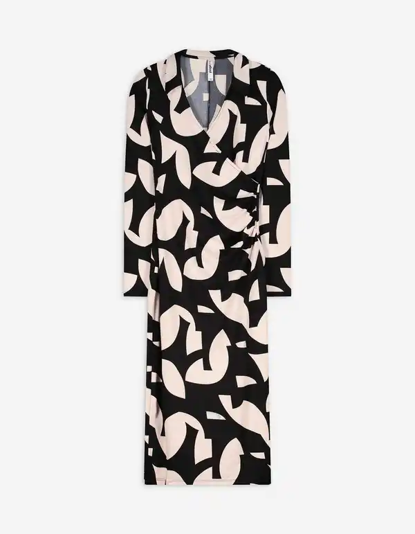 Bild 1 von Damen Midikleid - Wickeloptik