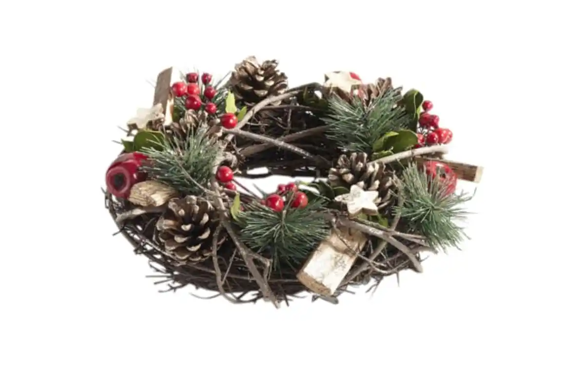 Bild 1 von Deko-Kranz, braun, 26 cm